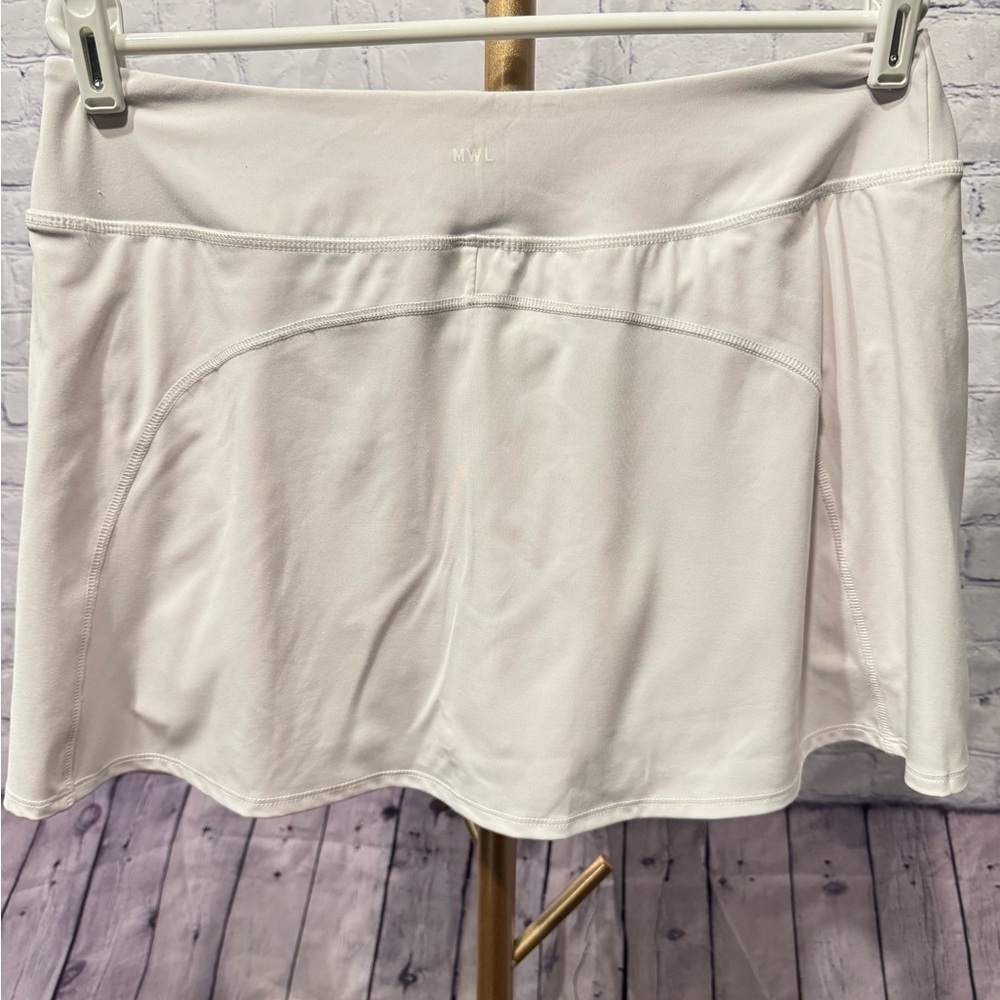 Madewell MDWL white tennis skirt skort XL